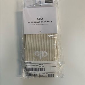 ALO Unisex Half-Crew Sock